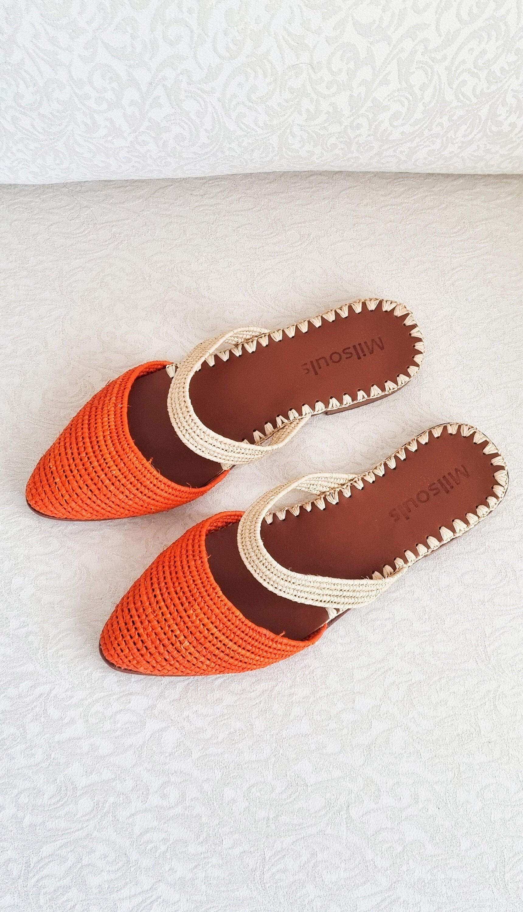 Handmade Raffia Mules - Summer Slides - THERAFFIAYSL