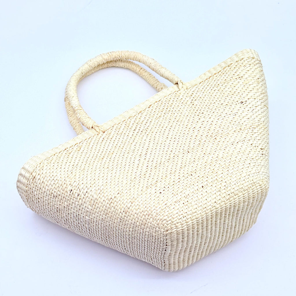 Luxury Crochet Raffia Purse - Handwoven Summer Straw Bag - THERAFFIAYSL