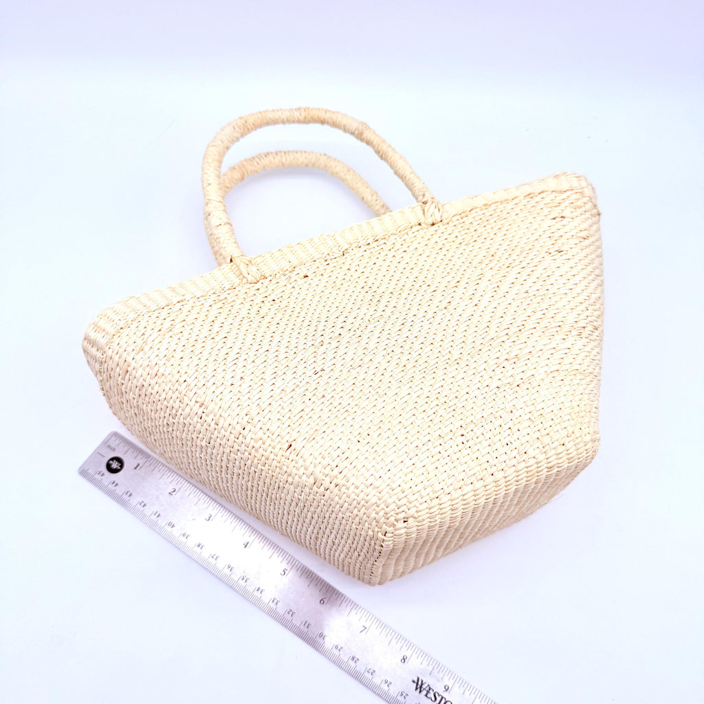 Luxury Crochet Raffia Purse - Handwoven Summer Straw Bag - THERAFFIAYSL