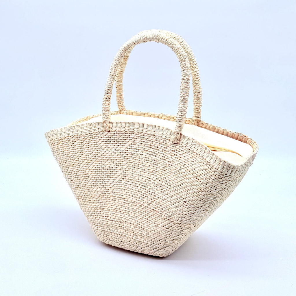 Luxury Crochet Raffia Purse - Handwoven Summer Straw Bag - THERAFFIAYSL