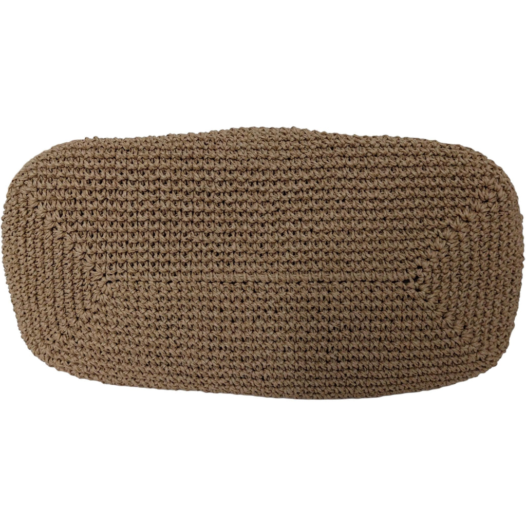 Raffia Crochet Clutch - Handmade Evening Purse - THERAFFIAYSL