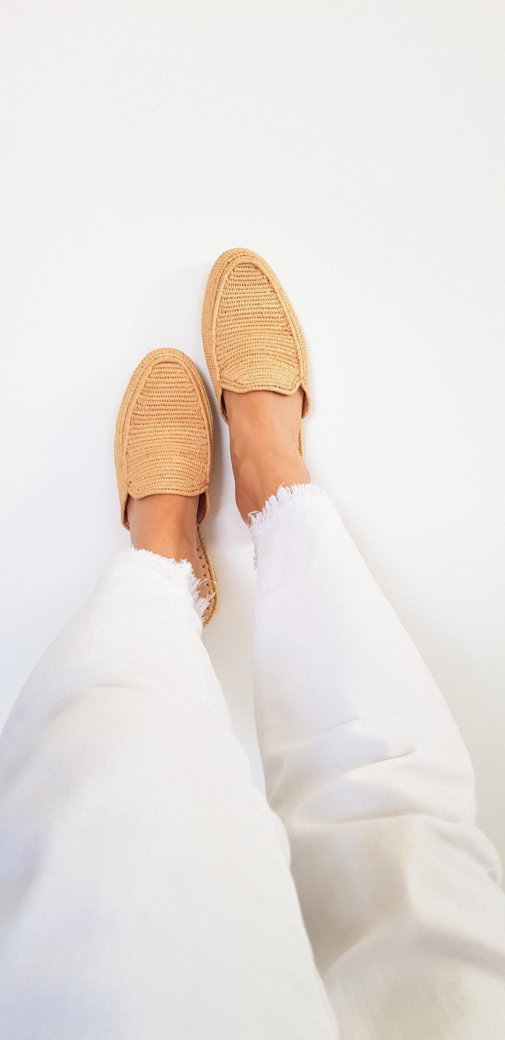 Raffia Summer Mules - Handmade Slippers - THERAFFIAYSL